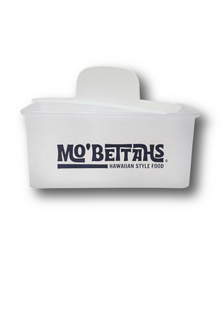 The essential tool for effortlessly crafting the perfect Spam Musubi every time. Small rectangular box perfectly shapes rice for Mo' Bettahs Musubi.