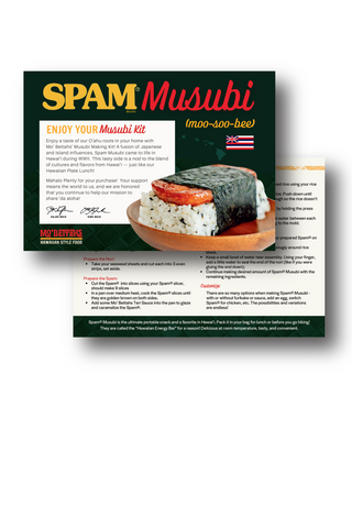 Spam Musubi Making Kit – Mo’ Bettahs